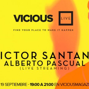 Victor Santana en VICIOUS LIVE , síguelo en directo este 19 de septiembre de 19 a 21h  #viciouslive | patcomunicaciones.com