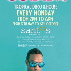 Colin Peters presents/Presenta Piña Colada at Santos Ibiza Coast Club