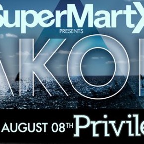 SuperMartXé y RedOne presentan este viernes 8 de agosto a AKON en su residencia de verano en Privilege Ibiza.
