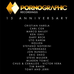 Cristian Varela presenta "Pornographic 15 Anniversary" (4 Eps digitales + Special vinyl Box) | patcomunicaciones.com