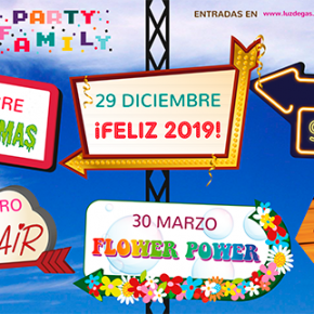 Este sábado 3 de noviembre comienza la 4ª temporada de PARTY FAMILY en Luz de Gas | patcomunicaciones.com