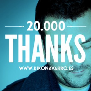 Kiko Navarro alcanzaba los 20.000 seguidores